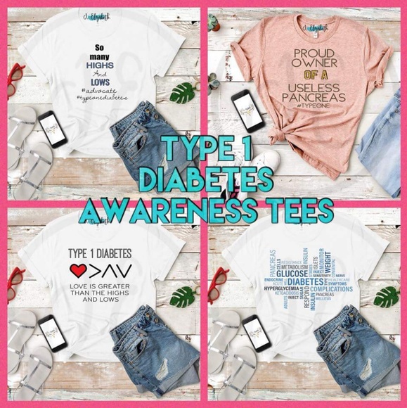 Shirts that spread awareness of type 1 diabetes - Picture 1 of 1